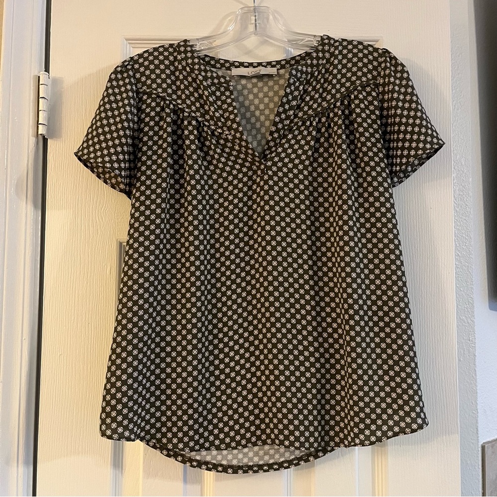 Loft Green Blouse